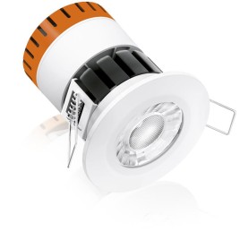 E8 8W Fixed Dimmable Fire Rated LED Downlight
