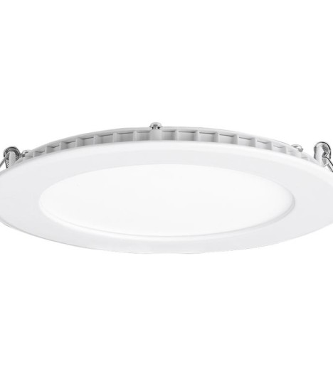 12 Watt Round Low Profile Non-Dimmable LED Downlight
